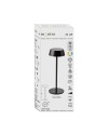 K4 * FAROL NEGRO EXTERIOR PORTATIL LED IP54 3000K